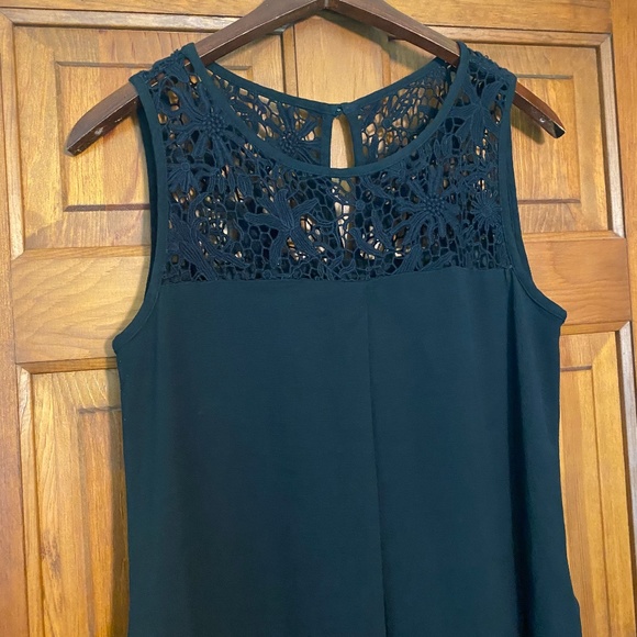 Classiques Entier Lace Yoke A-Line Shift Dress 2 - Picture 5 of 11